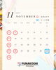 「11月営業日のお知らせです。KITTA 新作も仲間入り✨」