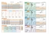 模試の結果(一部抜粋)「第2回大分県合同模試結果!偏差値10アップ続出!泣いても笑ってもあと130日。努力が未来を変える。」
