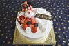 Xmas 生デコレーションケーキ「クリスマスケーキ①🎄【茅野駅近く！カフェ併設のケーキと洋菓子の店】」