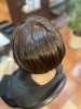 ヤスエカラーLevel2施術後　50代「白髪染めで髪が傷む…と悩む40・50代の方へ。ツヤと若見えを叶える《ヤスエカラー》」