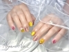 さつまいもと柿が可愛い秋ネイル♡「🍠秋の味覚ネイル💅✨〜静岡市葵区ネイルサロン｜お子様連れ◎丁寧な施術で美爪を叶える♡あなたの爪先を美しく彩ります☆」