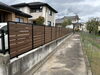 施工後（アフター）「生垣からアルミ製の目隠しフェンスへ」
