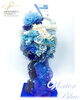 「Water Blue 流れる青 〜プリザーブドフラワー〜【福山駅近くのおしゃれな花屋】」