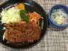 「本日のAランチは　とんかつランチ　デミソース」