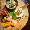 「秋料理 - 前菜 -【至福の湯宿　安達屋｜福島県・高湯温泉】」
