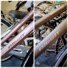 左：プルミエブロンズ　右：チタニウムシルバー「アルベルト2026ニューモデル【自転車販売・修理のIZUMO BICYCLES】」