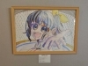 かしび美術部中学生の作品「「かしび美術部」展覧会！」