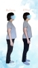 「姿勢スッキリ！Before→After」