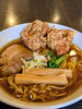 唐揚げラーメン「千曲市・屋代駅前｜中華そば哲家のあっさり中華そば｜ランチも夜は居酒屋で〆ラーメンOK」