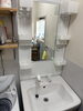 クリーニング後の洗面所「洗面所などの水周りも綺麗に♪」