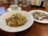 自家製ラグーソースのパスタ「週末です🦊お席に空きがございます🙆」