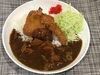 「本日のAランチは　海老カツ&エビフライカレー🍛」