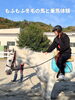 犬山乗馬クラブ乗馬体験の様子「もふもふ冬毛の馬と乗馬体験♪犬山市、春日井、名古屋、小牧、多治見、土岐からもアクセス良好！」