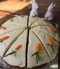 「可愛いキャロットケーキできました♪♪♪祁答院産米粉【笑みたわわ】使用」