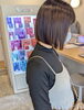 「朝のセットが楽になる！まとまりやすいナチュラルストレートボブ」