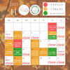 11月カレンダー「11月スケジュール　市原市の、習い事・親子イベント」