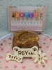 犬用バースデーチーズケーキ　ROYくんへ💕「愛犬の誕生日に！混ぜて焼くだけ♪簡単チーズケーキレシピ」