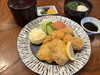 「今日のランチは揚げ物盛り合わせ♪ ボリューム満点の日替わり定食」