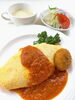 トマトソースのオムライス「   ○・。＊　週替わりアザレアランチ　＊。・○11/23 ～  11/23まで」