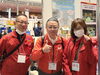 「ひがしんさんのイベント📦両国国技館出展‼️南葛SC⚽️外山選手⚽️加藤選手がブースに❗️浜野製作所会長・杉野ゴム社長とも写真📷✨テンション⤴️⤴️皆様お疲れ様でした😊2025年11月22日（土）」
