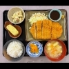 「サクッと香ばしく揚がったトンカツ(^^)/」