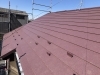 カバー工法　施工後「【施工事例】ワインレッドの屋根で蘇る！カバー工法で美観と性能アップ」