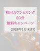 「【1月末まで】年末年始の心を整える 初回カウンセリング60分無料キャンペーン【扶桑町/結婚相談所/キャリアコンサルタント/人生よろづ相談（心の悩み・生き方など）/恋愛・婚活相談】」
