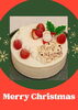 クリスマスケーキ［予約制］「クリスマスケーキ予約受付のお知らせ【下諏訪町オープン｜ケーキと焼き菓子がおすすめの店】」