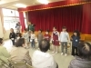 ちょっぴりドキドキ☆はじめの言葉「『元気で～さ～びす館』の皆さんと交流会をしました☆」