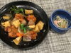 「本日のAランチは　トリカラの甘酢あんかけ」
