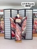 ふりそでsanQ高砂店👘古典柄振袖コーディネート🌸袴レンタル承り中