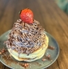 チョコモンブランパンケーキ「期間限定新メニューのご案内【Sバル】」