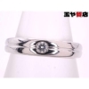 ミキモト 美品 ダイヤ0.02ct デザインリング 10号 pt950 プラチナ 送料
