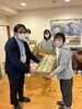 「三世代にわたる想いを乗せて。満寿園様へうどんをお届けしました」