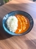 バターチキンカレー　900円「船橋アリーナ前の腹ごしらえに！スパイス香る2種のカレーでサクッとエネルギーチャージ」