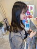 「顔周りのレイヤーカットで、ふんわり軽やかな印象に♪」