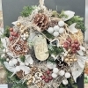 クリスマス気分が高まるリース特集とポインセチア、北欧トムテ入荷のお知らせ【おしゃれな雑貨のある福島市のお花屋さんまめ猫の家　かわいい看板猫がお出迎え♪】