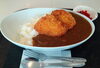 ホタテフライカレー「木曜はかつ定食です！」