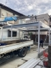 いよいよ建て方作業開始「大型カーポートの組立工程をレポート!安全第一で進めています」