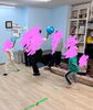 習ったことを使ってボールを投げる瞬間「【放デイ】運動遊びの日【札幌市北区児童デイ】」