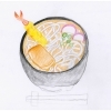 「🍲おうどんのイラスト🍲」