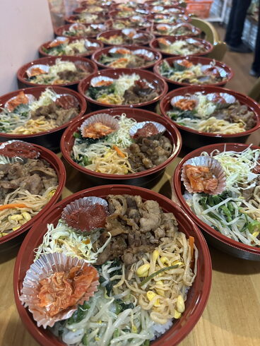 本日の配達日替わり弁当「しかし寒いですね(-.-;)」