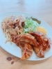 麻辣揚げ餃子と豚生姜焼き「12/12 Today’s Special 麻辣揚げ餃子と豚生姜焼き　日替わり　おすすめ　ランチ　夜ご飯　木更津　中華　金龍」