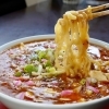 寒い日にピッタリ！
熱々麻婆麺