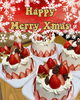 「一年に一度のご褒美Xmasケーキ。ご予約限定で受付中。🎄」