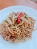 真イカのオイスター焼きそば「12/14 Today’s Special 真イカのオイスター焼きそば　日替わり　おすすめ　ランチ　夜ご飯　木更津　中華　金龍」