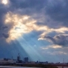店主が好きな各地の龍雲画像「路面がトゥルトゥルなのでお気をつけてご来店してください✨️」