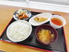 先週の日替「さわら西京焼きとささみロールカツ定食」「今週（12/22から12/26）の日替わりランチ（890円）メニューです♪」