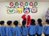 サンタさんに質問する子どもたち「クリスマス会をしました！」