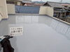 「鳴門市でベランダ防水工事の上塗り完了しました」